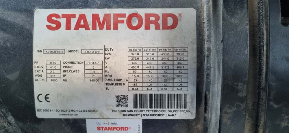 سرویس و تعمیر دیزل ژنراتور ولوو پنتا 1342 در تهران